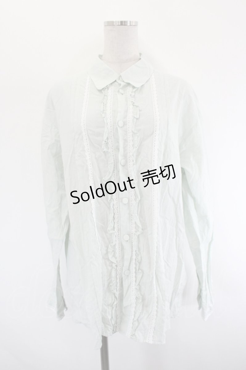 画像1: MILKBOY / LACED SHIRTS  ミント I-26-08-09-027-MB-BL-TE-ZI (1)