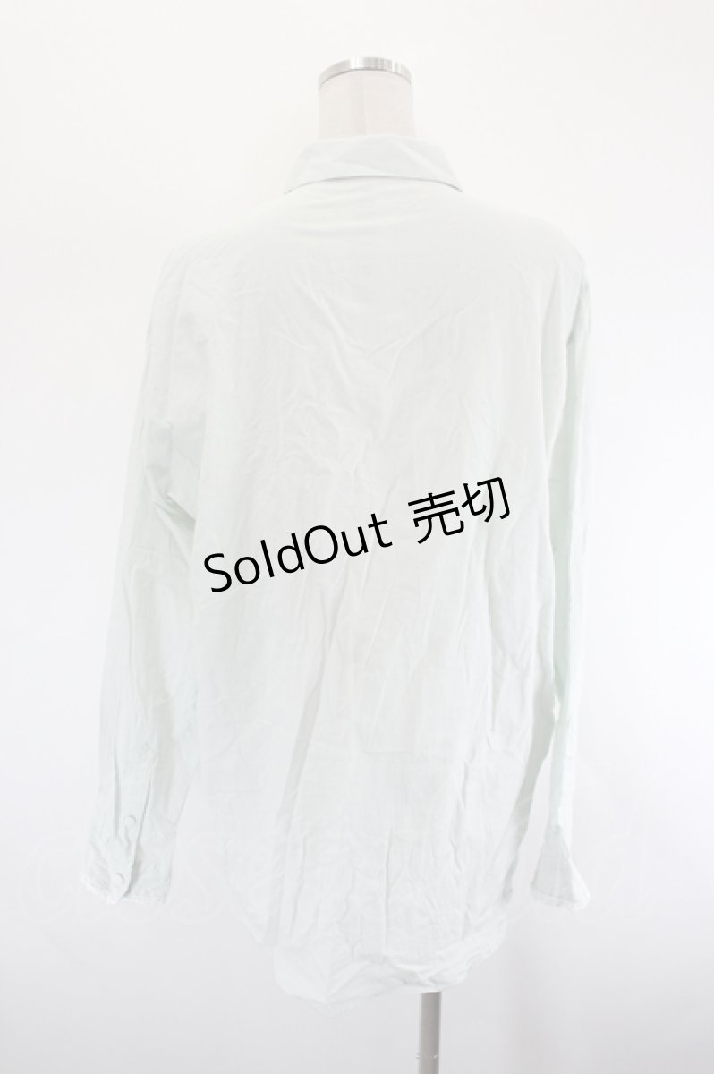 画像2: MILKBOY / LACED SHIRTS  ミント I-26-08-09-027-MB-BL-TE-ZI (2)