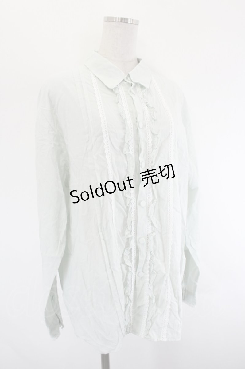 画像3: MILKBOY / LACED SHIRTS  ミント I-26-08-09-027-MB-BL-TE-ZI (3)