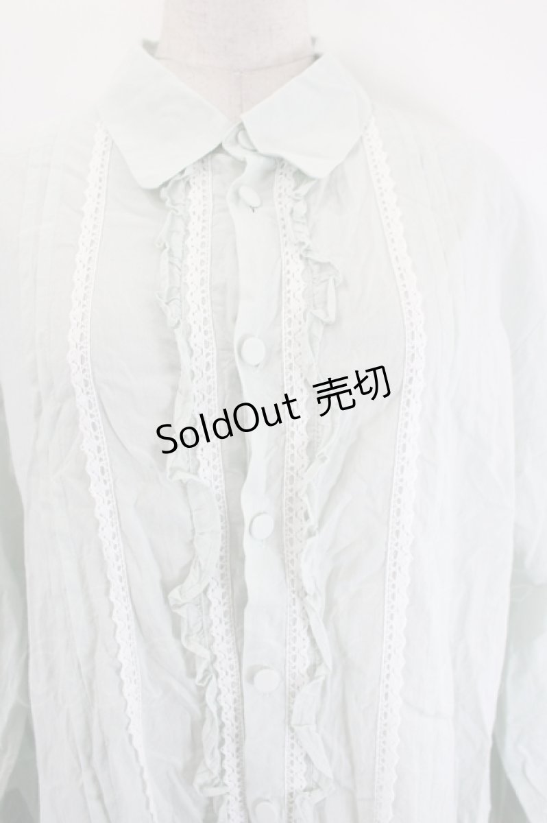 画像4: MILKBOY / LACED SHIRTS  ミント I-26-08-09-027-MB-BL-TE-ZI (4)