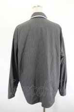 画像2: MILKBOY / PIN STRIPE SHIRTS  グレー I-26-08-09-028-MB-TS-TE-ZI (2)