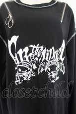 画像4: Grrr the Lipper / LloromannicコラボロングスリーブTシャツ  黒 I-26-08-09-029-PU-BL-TE-ZI (4)