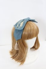 画像7: 仲夏物語 / サイド刺繍長袖ワンピース S 青 I-26-08-09-037-LO-OP-SA-ZI (7)