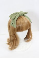 画像8: BITTERSWEET / フロントレースハイネック長袖ワンピース&カチューシャセット  カーキ I-26-08-09-038-LO-OP-SA-ZI (8)