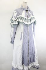 画像4: Hoshibako Works / ジャージワンピース  グレーx白 I-26-08-09-047-LO-OP-SA-ZI (4)