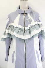 画像5: Hoshibako Works / ジャージワンピース  グレーx白 I-26-08-09-047-LO-OP-SA-ZI (5)