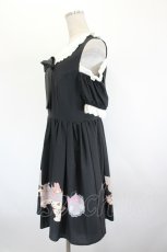 画像3: axes femme / マイメロディクロミコラボワンピース M ブラック I-26-08-09-063-AX-OP-SA-ZI (3)