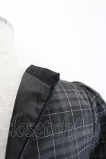 画像5: Ank Rouge / ハートペプラムタイトワンピース M ブラックチェック I-26-08-09-064-CA-OP-SA-ZI (5)