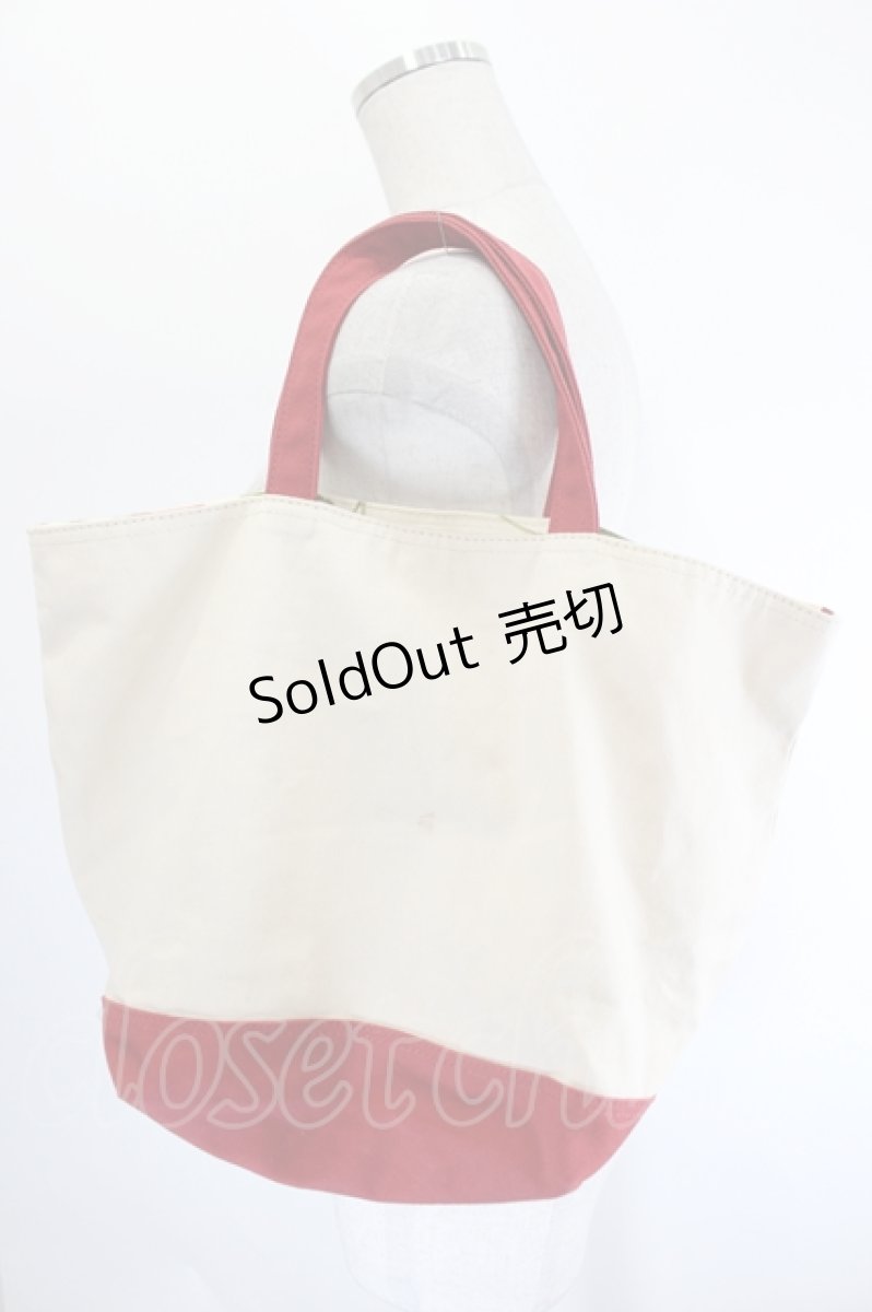 画像2: INGEBORG / チェリー刺繍バッグ   I-26-08-09-121-LO-BG-TE-ZI (2)