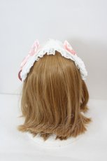 画像3: BABY,THE STARS SHINE BRIGHT / 小さな子猫のLucy ドットチュールヘッドドレス  オフ白 I-26-08-09-125-BA-AC-TE-ZI (3)
