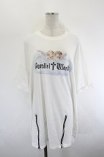 画像1: Ank Rouge / エンジェルptビッグTシャツ M ホワイト I-26-08-09-014-CA-TS-SA-ZI (1)