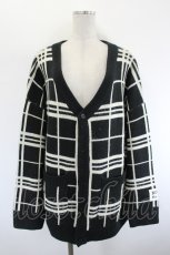 画像1: Honey Cinnamon / 【unisex】大谷映美里コラボビッグシルエットカーディガン  ブラック I-26-08-09-020-LO-TO-SA-ZI (1)