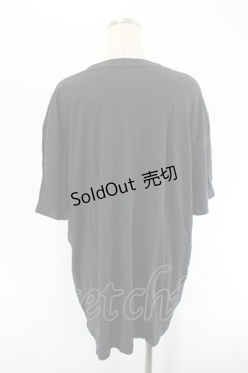 画像2: million dollar orchestra / ムーンプリントTシャツ  黒 I-26-08-11-025-GO-TO-TE-ZI (2)