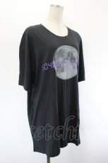 画像3: million dollar orchestra / ムーンプリントTシャツ  黒 I-26-08-11-026-GO-TO-TE-ZI (3)