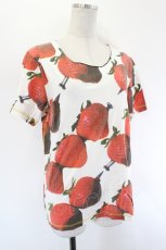 画像3: million dollar orchestra / 串刺しベリーTシャツ  白 I-26-08-11-029-GO-BL-TE-ZI (3)