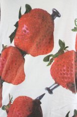 画像4: million dollar orchestra / 串刺しベリーTシャツ  白 I-26-08-11-029-GO-BL-TE-ZI (4)
