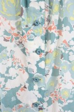 画像4: INGEBORG / シルエット薔薇総柄ブラウス  ミント I-26-08-11-037-LO-BL-SA-ZI (4)