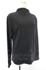 画像3: INGEBORG / リボンレースハイネックトップス 13 黒 I-26-08-11-044-LO-TO-SA-ZI (3)