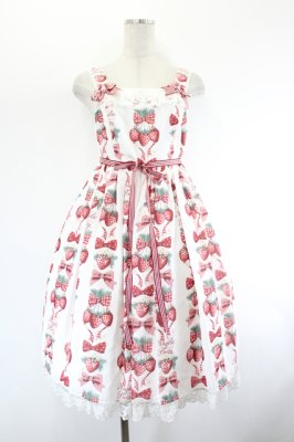 Preview of Strawberry Dollジャンパースカート  白