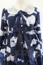 画像5: Angelic Pretty / Misty Skyワンピース  ネイビー I-26-08-11-052-AP-OP-TE-ZI (5)