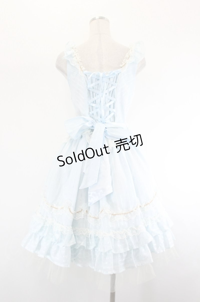 画像3: BABY,THE STARS SHINE BRIGHT / Blooming Fairy Dollワンピース  サックス I-26-08-11-055-BA-OP-SA-ZI (3)