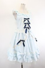 画像4: BABY,THE STARS SHINE BRIGHT / Blooming Fairy Dollワンピース  サックス I-26-08-11-055-BA-OP-SA-ZI (4)