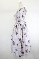 画像2: Melody BasKet / Violet laceヨーク切替ワンピース  ラベンダー I-26-08-11-056-LO-OP-TE-ZI (2)