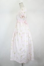 画像2: JESUS DIAMANTE / バロックangelパフマキシ  ピンク I-26-08-11-063-JE-OP-SA-ZI (2)