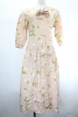 画像1: PINK HOUSE / 雛菊&鈴蘭柄ワンピース  ピンク I-26-08-11-074-LO-OP-TE-ZI (1)