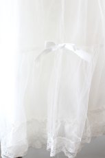 画像4: Amavel / リボン付きティアードボリュームスカート  白 I-26-08-11-075-CA-SK-SA-ZI (4)