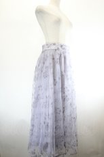 画像3: axes femme / フロッキーチュールスカート  ラベンダー I-26-08-11-078-AX-SK-SA-ZI (3)