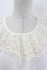 画像4: m petit by misako / レース襟プルオーバー L 生成り I-26-08-11-008-LO-TO-SA-ZI (4)