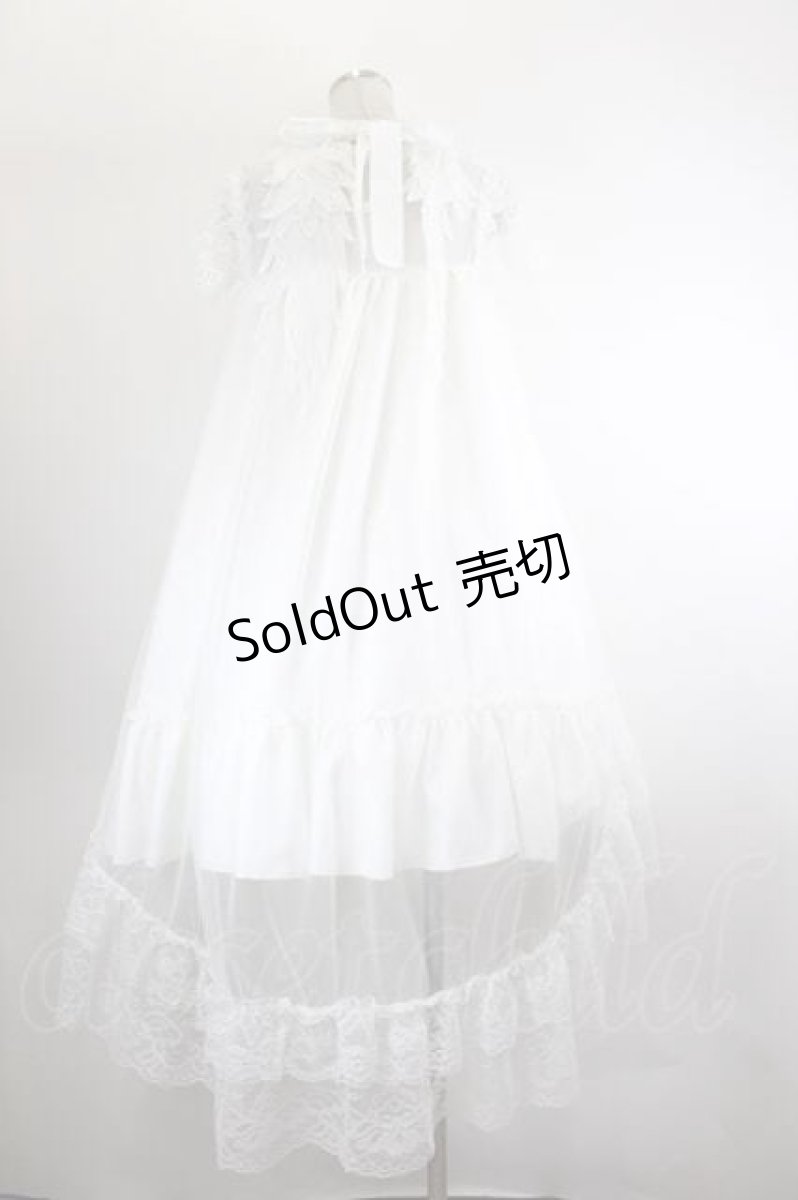 画像3: MAJOH(MR corset) / ANGEL WINGワンピース  白 I-26-08-14-046-LO-OP-SA-ZI (3)