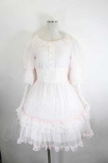 画像1: mellfy memory / Angelic Sugar Laceワンピース M ピンク I-26-08-14-047-LO-OP-TE-ZI (1)