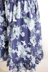 画像2: axes femme / 蝶薔薇スカート M ネイビー I-26-08-14-082-AX-SK-TE-ZI (2)