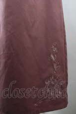 画像2: axes femme / 刺繍入サス付パンツ（サス欠品） M ピンク I-26-08-14-087-AX-SK-TE-ZI (2)