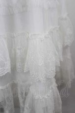 画像2: Hoshibako Works / ミッドナイトスター　スカート  ホワイト I-26-08-14-094-LO-BL-TE-ZI (2)