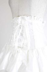 画像2: ATELIER PIERROT / Fairy Lace Corset Skirt  白 I-26-08-14-095-EL-SK-TE-ZI (2)
