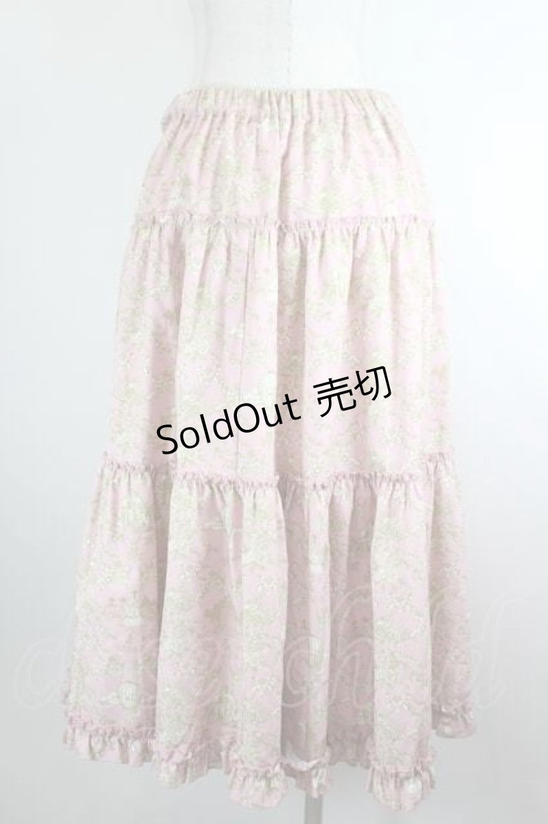 画像3: m petit by misako / NINA'Sギャザースカート L ピンク I-26-08-14-097-LO-SK-TE-ZI (3)