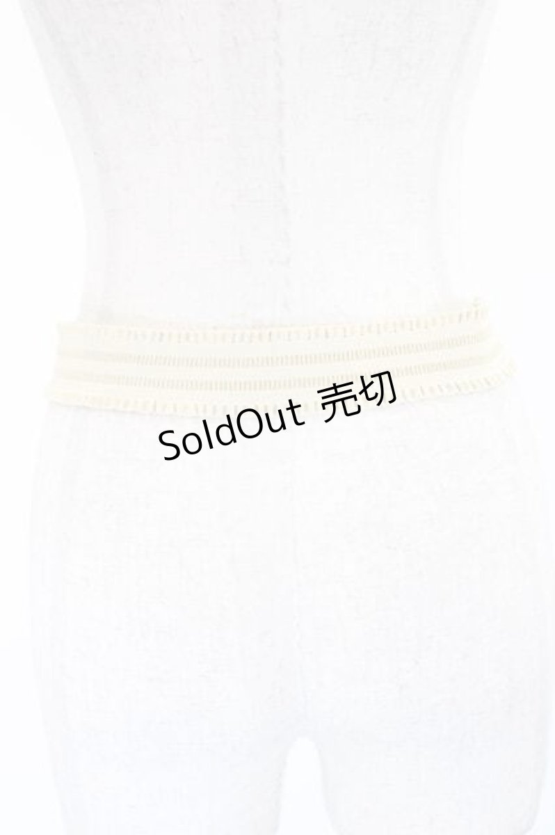 画像3: axes femme POETIQUE / ハートローズゴムベルト  ベージュ I-26-08-14-103-AX-ZA-TE-ZI (3)