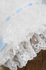 画像5: Angelic Pretty / CuteふわふわLacyヘッドドレス  サックス I-26-08-14-119-AP-AC-TE-ZI (5)