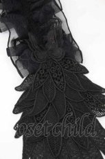 画像5: MAJOH(MR corset) / ANGEL WING HEAD DRESS  黒 I-26-08-14-120-LO-AC-SA-ZI (5)