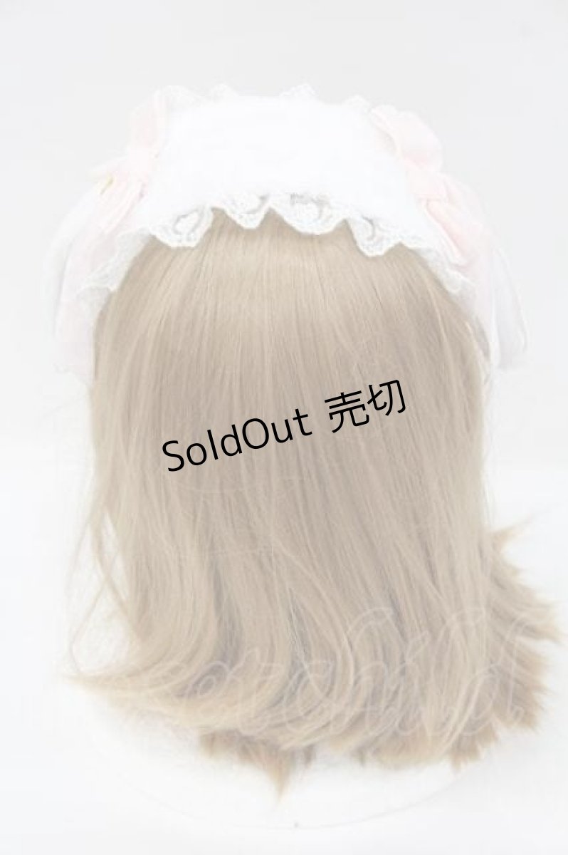 画像4: Angelic Pretty / ロップイヤーBunnyヘッドドレス  白×ピンク I-26-08-14-121-AP-AC-TE-ZI (4)