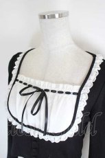 画像2: pium / ヨーク切替ドーリーカットソー F ブラック I-26-08-14-023-LO-TO-TE-ZI (2)