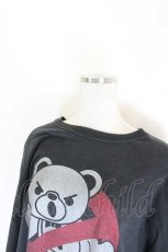 画像2: HYSTERIC GLAMOUR / ヒスベアロングカットソー  黒 I-26-08-14-029-PU-TO-SA-ZI (2)