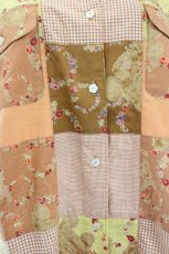 画像4: PINK HOUSE / クマ柄パッチワークカッターシャツ  オレンジ I-26-08-15-031-LO-BL-SA-ZI (4)