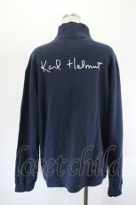 画像2: Karl Helmut / ロゴワッペンハイネックスウェット  ネイビー I-26-08-15-036-EL-TO-SA-ZI (2)