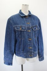 画像3: WONDERFUL WORLD / ロゴゼッケンデニムジャケット  青デニム I-26-08-15-042-LO-JA-SA-ZI (3)