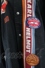 画像4: Karl Helmut / ワッペンデザインフードジャケット L 黒 I-26-08-15-043-EL-JA-SA-ZI (4)