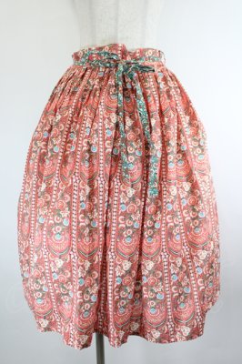 Preview of Von trapp & Maria peasant skirt M オレンジ×グリーン
